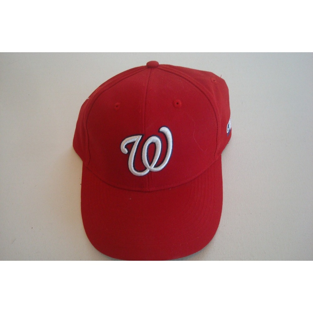 WASHINGTON NATIONALS     STRAPBACK DEADSTOCK HAT CAP VINTAGE J2‎ BEACH GOLF